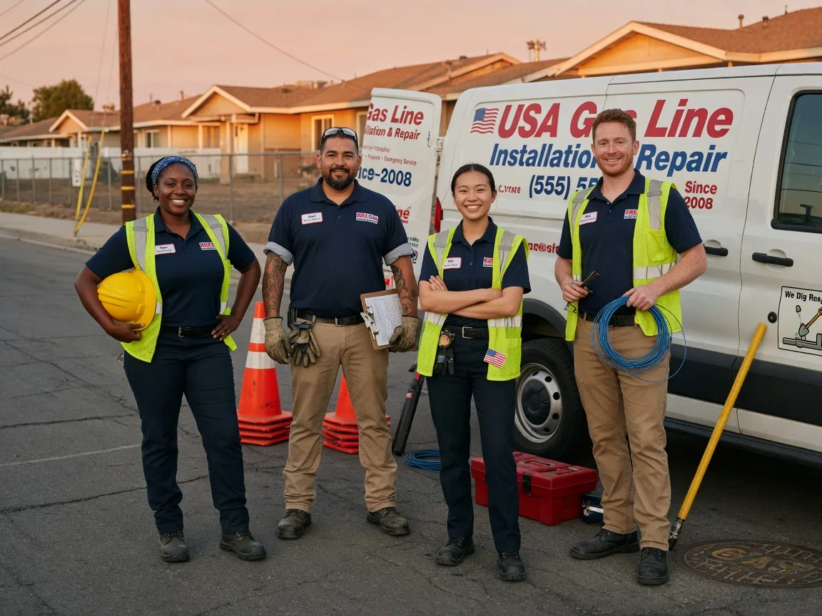Gas Line Installation company in Shelby, MI